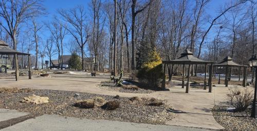 Patio to Estate Hall